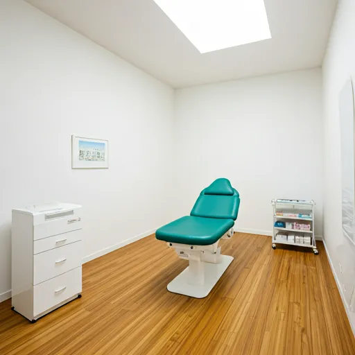 Intérieur d'un espace de soin professionnel