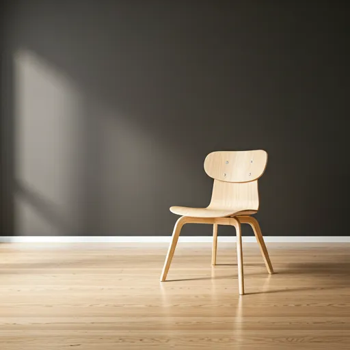 Lumière du soleil sur un sol en béton poli